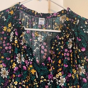 Women’s floral Old Navy Dress size L
